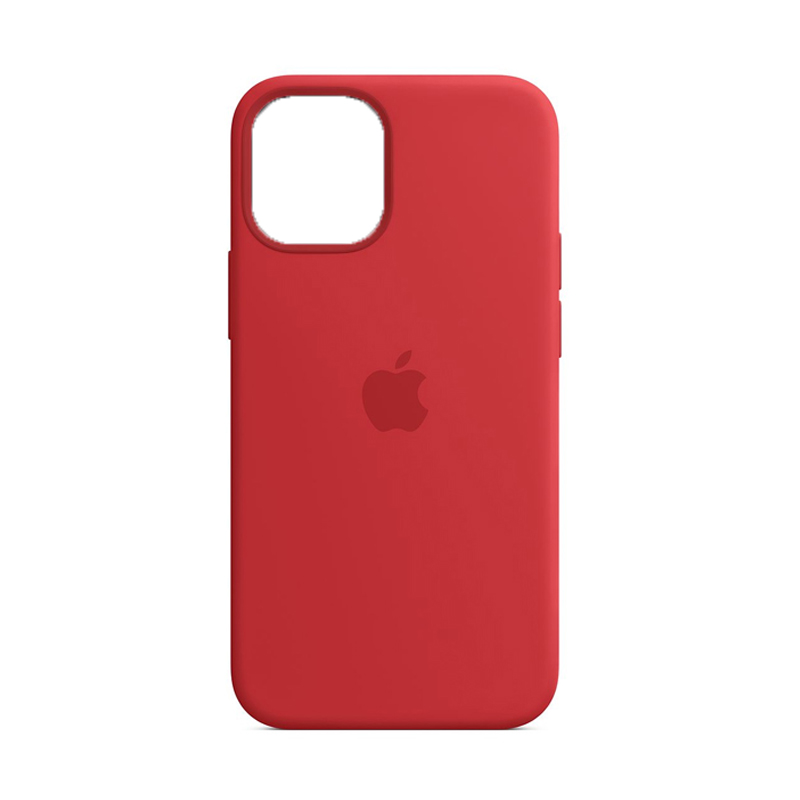 Накладка Original Silicone Case iPhone 12, 12 Pro red