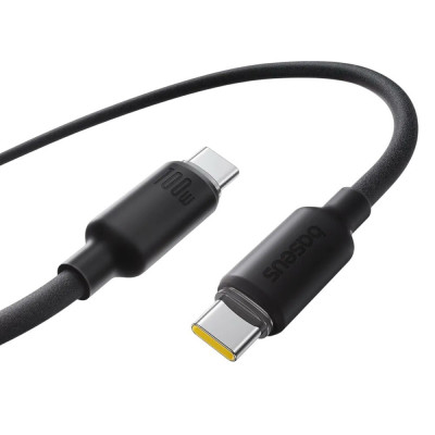 USB кабель Baseus Type-C to Type-C E0426700, 100W black