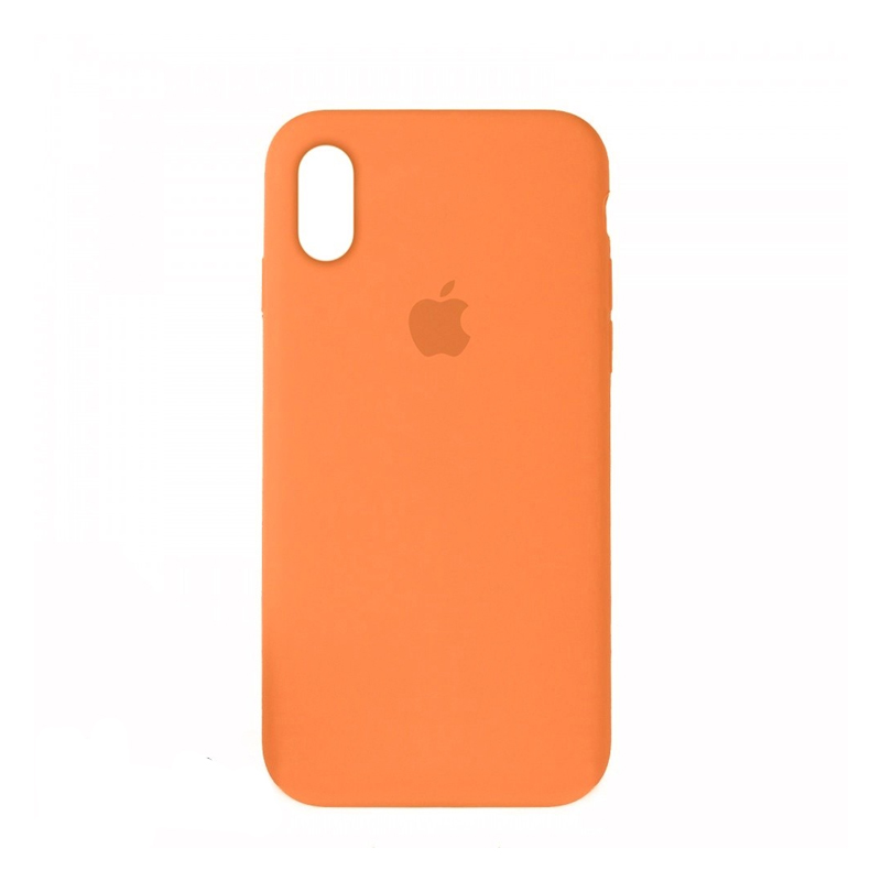 Накладка Original Silicone Case iPhone X, XS apricot