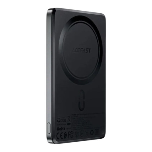 Зовнішній акумулятор Acefast M8 5000 mAh 18W MagSafe black Зовнішній акумулятор Acefast M8 5000 mAh 18W MagSafe black