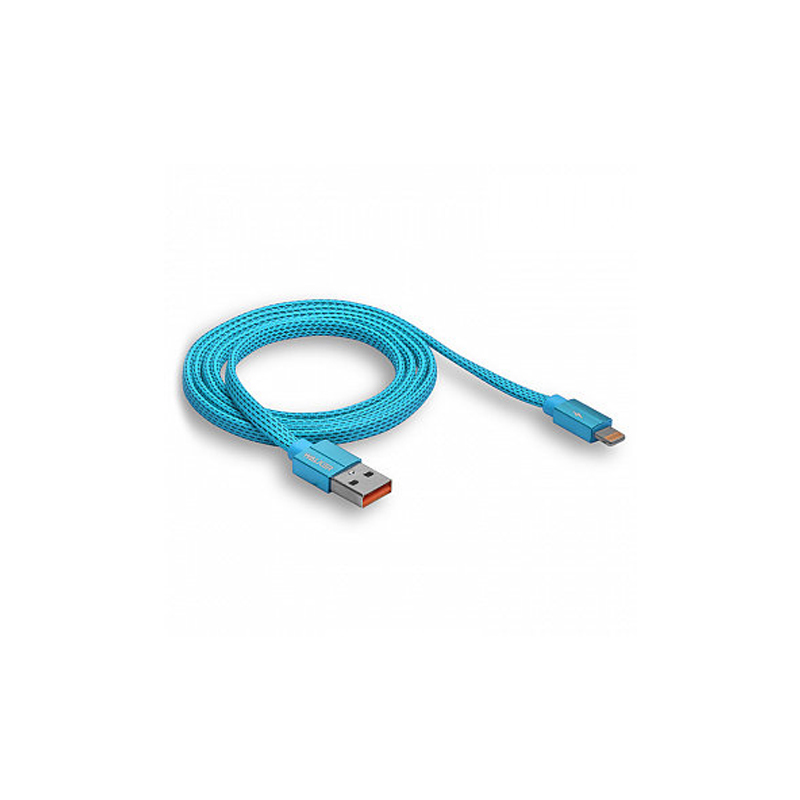 USB кабель Walker C755 Lightning blue