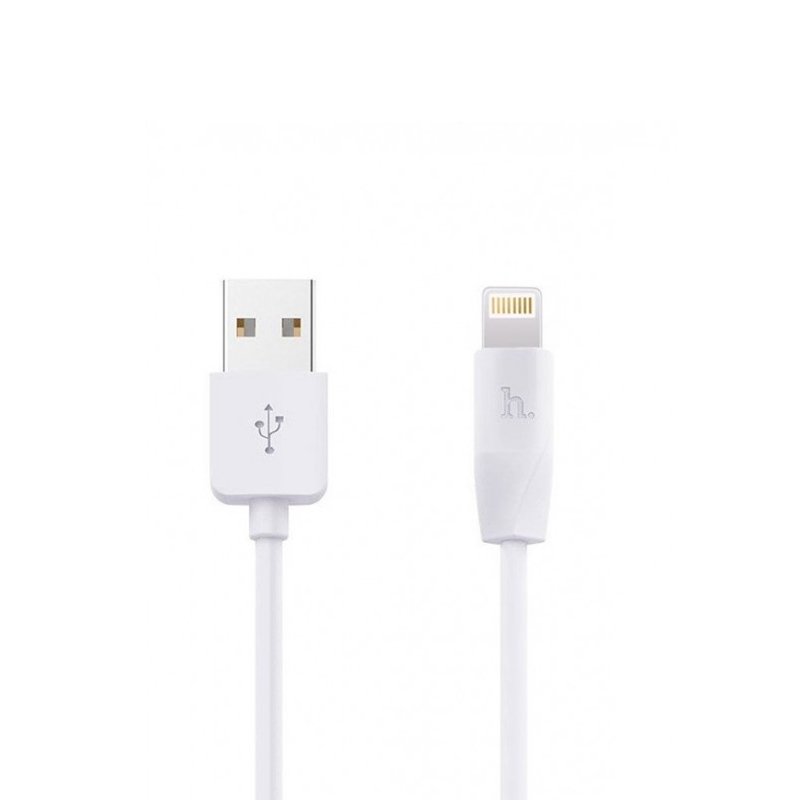 USB кабель Hoco X1 Rapid Lightning 2 метри white