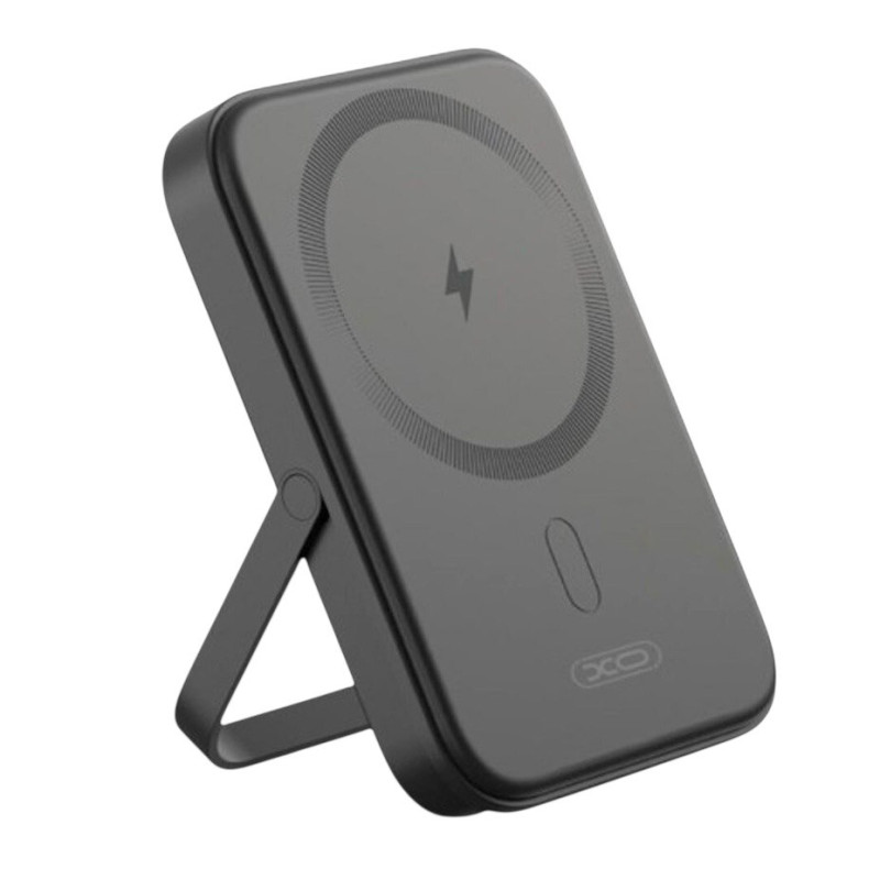 Зовнішній акумулятор XO PR242 5000 mAh 15W PD 20W black magnetic wireless charger