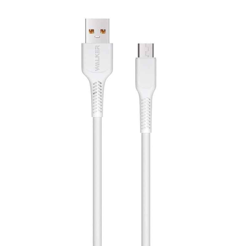 USB кабель Walker C315 microUSB white