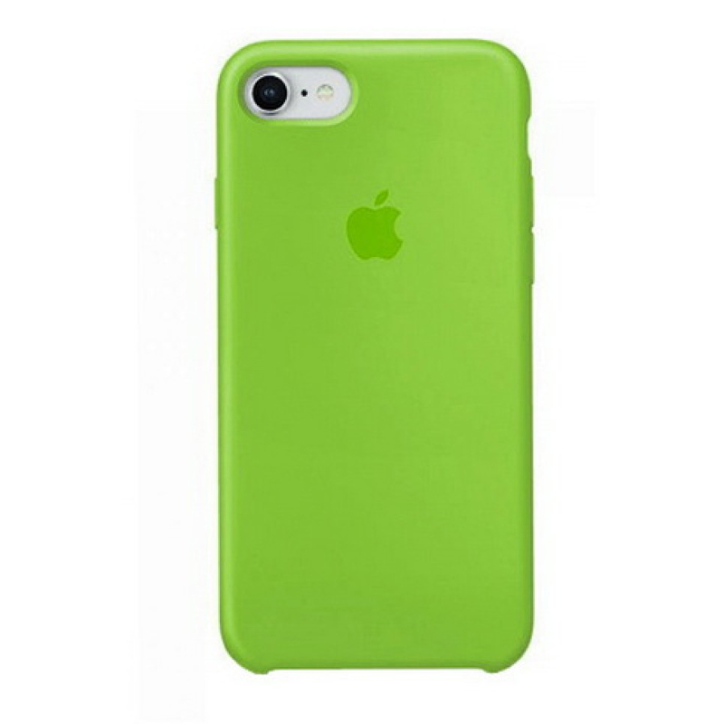 Накладка Original Silicone Case iPhone 7, 8, SE 2020 bright lime