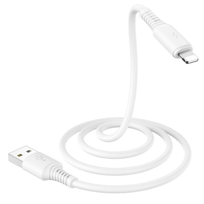 USB кабель Borofone BX47 Lightning white USB кабель Borofone BX47 Lightning white