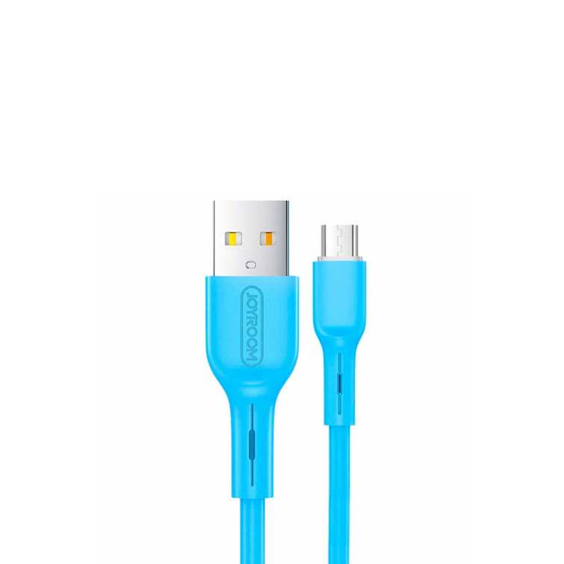 USB кабель Joyroom S-M357 microUSB blue