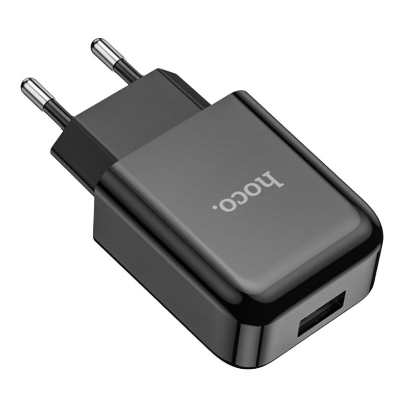 Зарядний пристрій Hoco N2 USB-A, 2A black