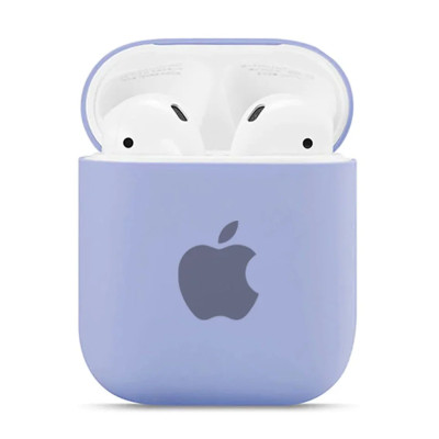 Чохол для Airpods, Airpods 2 Original Silicone light purple Чохол для Airpods, Airpods 2 Original Silicone light purple