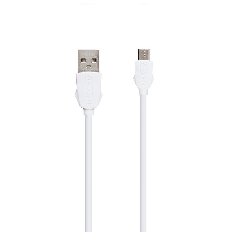 USB кабель XO NB9 microUSB white