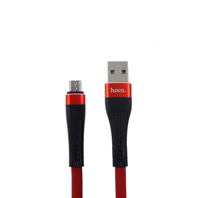 USB кабель Hoco U39 microUSB black