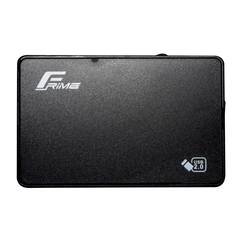 Зовнішня кишеня Frime SATA SSD 2.5", USB 2.0, plastic, black (FHE10.25U20)