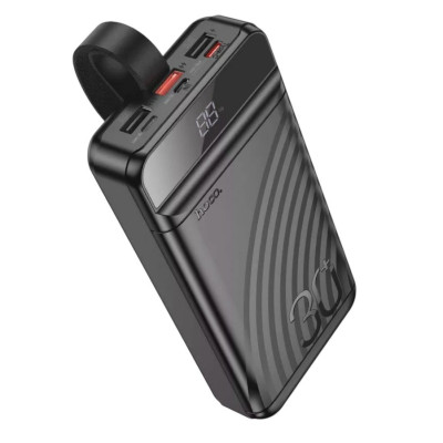 Зовнішній акумулятор Hoco J123B 30000 mAh 22.5W black Зовнішній акумулятор Hoco J123B 30000 mAh 22.5W black