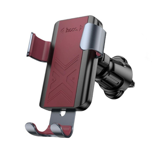 Автотримач Hoco H70 black red