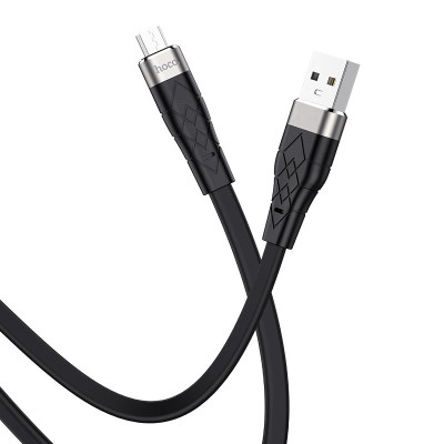 USB кабель Hoco X53 Silicone microUSB black USB кабель Hoco X53 Silicone microUSB black