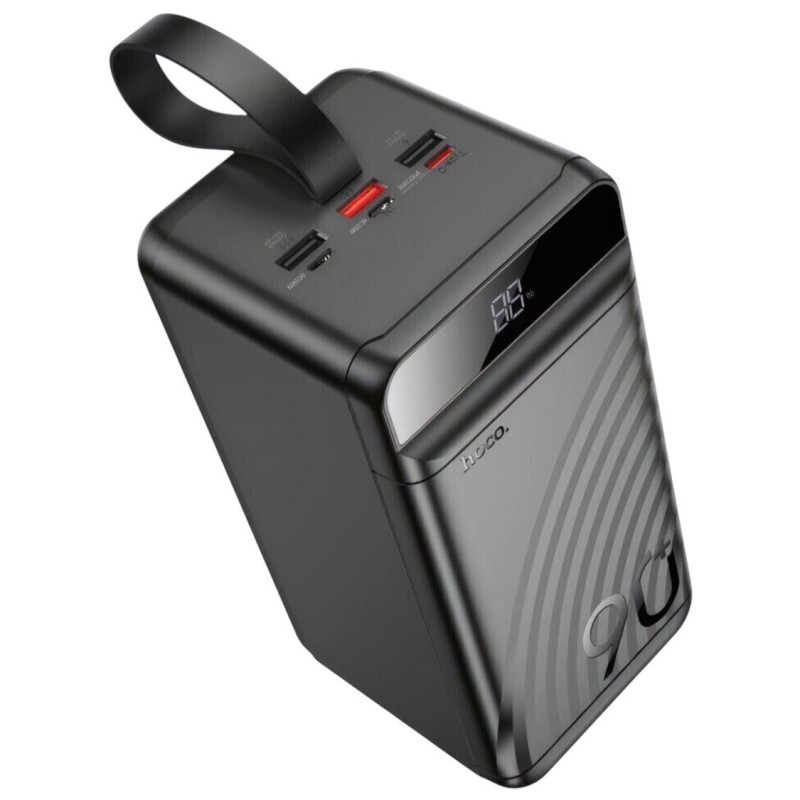 Зовнішній акумулятор Hoco J123D 90000 mAh 22.5W black Зовнішній акумулятор Hoco J123D 90000 mAh 22.5W black