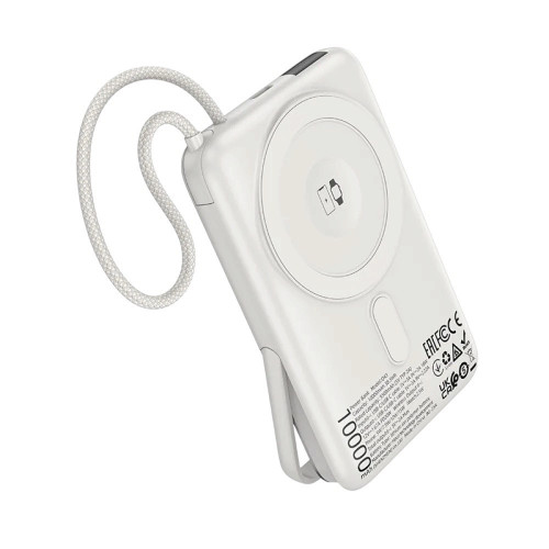 Зовнішній акумулятор Hoco Q43 20W MagSafe 10000 mAh silver