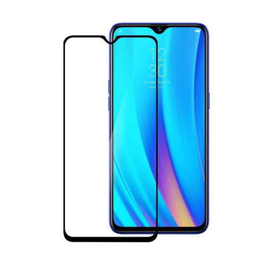 Захисне скло Glass Realme XT Full Glue black