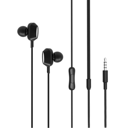 Навушники XO EP1 з мікрофоном black