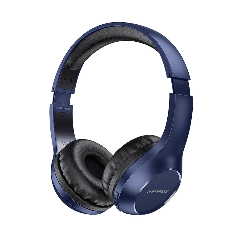 Навушники Bluetooth Borofone BO12 накладні blue