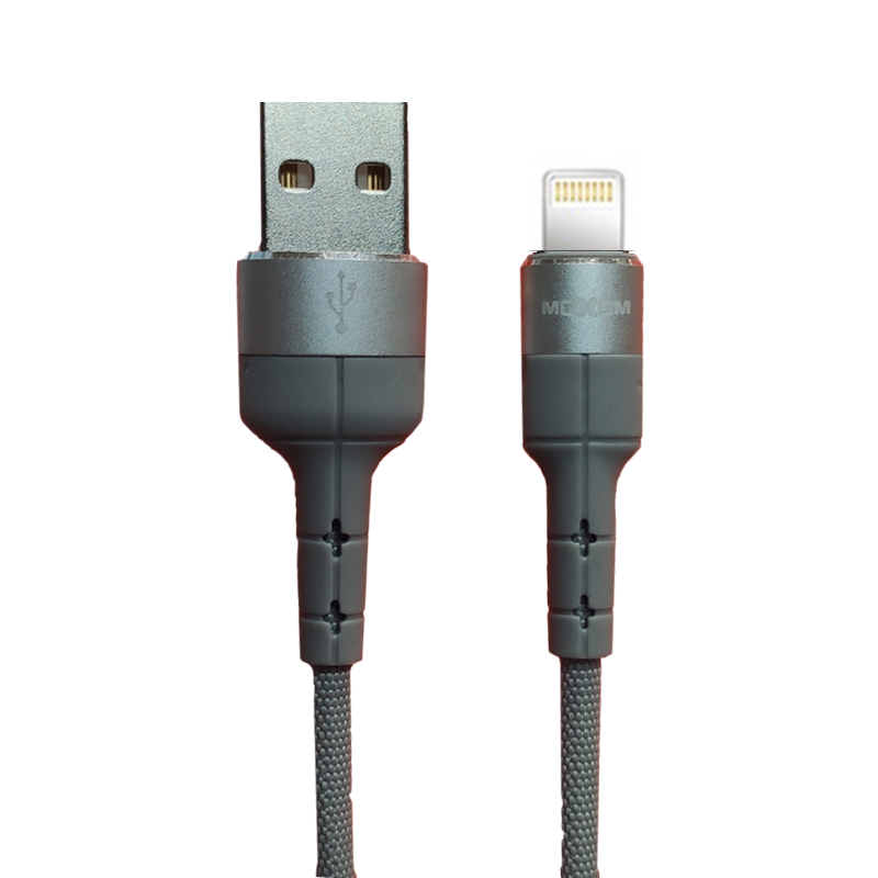 USB кабель Moxom CC-73 Lightning 2 метри silver