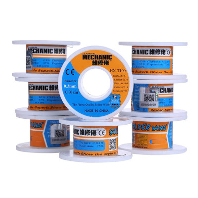 Припой MCN Mechanic Fine wire 40 грам 0.2 мм Припой MCN Mechanic Fine wire 40 грам 0.2 мм