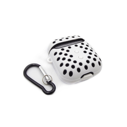 Чохол для Airpods, Airpods 2 Sport design white-black