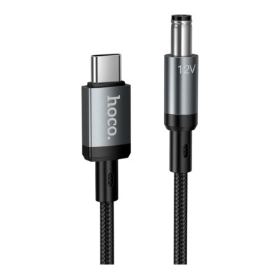Кабель Hoco X129 Type-C to DC5.5x2.1/2.5mm для роутеру 5V - 12V тригер по PD протоколу Кабель Hoco X129 Type-C to DC5.5x2.1/2.5mm для роутеру 5V - 12V тригер по PD протоколу