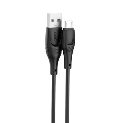 USB кабель XO NB238 microUSB black USB кабель XO NB238 microUSB black