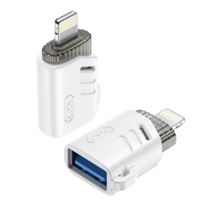 Перехідник OTG USB-A to Lighting XO NB256A