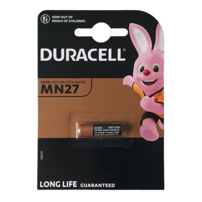Батарейка DURACELL A27 MN27 blister (АРТ4765)