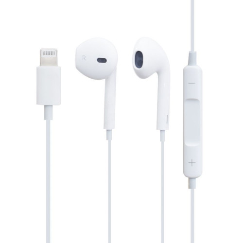 Навушники Borofone BM32 з мікрофоном Lightning white Навушники Borofone BM32 з мікрофоном Lightning white