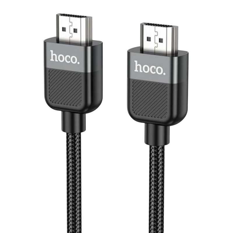 Кабель HOCO US09 HDMI на HDMI 1m, 4K black Кабель HOCO US09 HDMI на HDMI 1m, 4K black