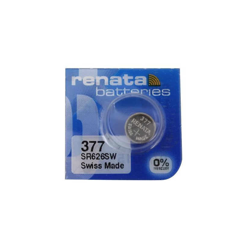 Батарейка Renata 377, SR626SW, AG4 Lithium 1.55V 1шт