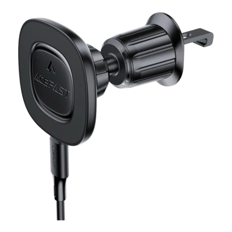 Автотримач Acefast D46, MagSafe з беспроводною зарядкою black