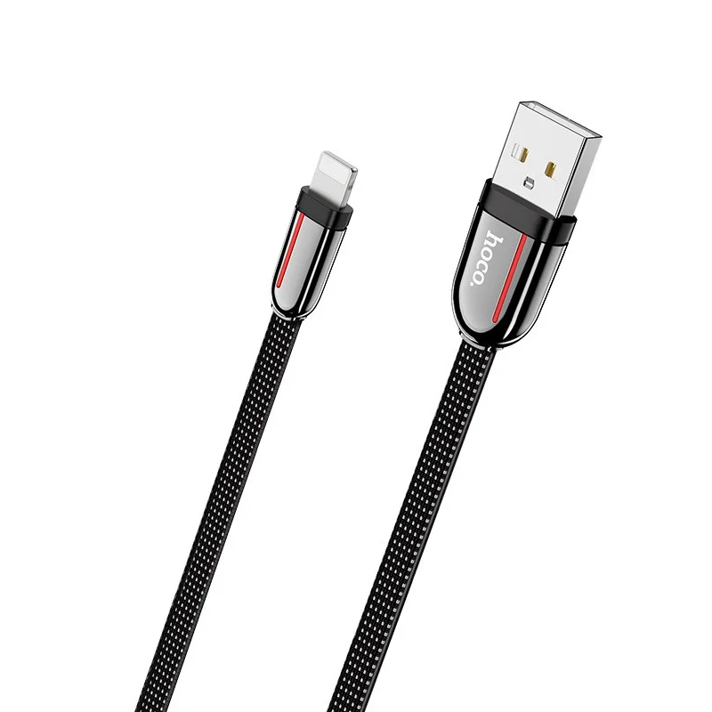 USB кабель Hoco U74 Grand Lightning black