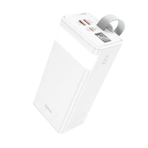 Зовнішній акумулятор Hoco J86 40000 mAh QC 22.5W PD 20W white