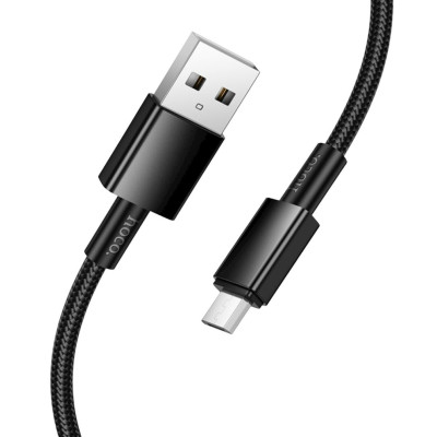 USB кабель Hoco X119 microUSB black USB кабель Hoco X119 microUSB black