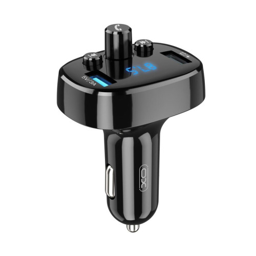FM трансмітер XO BCC02 in-car audio wireless black FM трансмітер XO BCC02 in-car audio wireless black