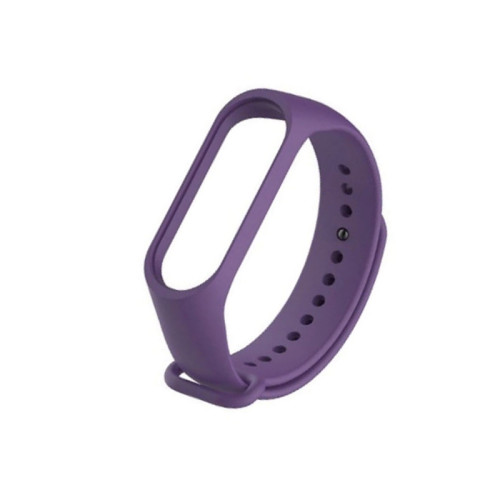 Ремінець для Xiaomi Mi Band 3, 4 silicone violet Ремінець для Xiaomi Mi Band 3, 4 silicone violet