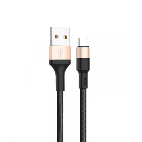 USB кабель Hoco X26 Xpress Type-C black-gold