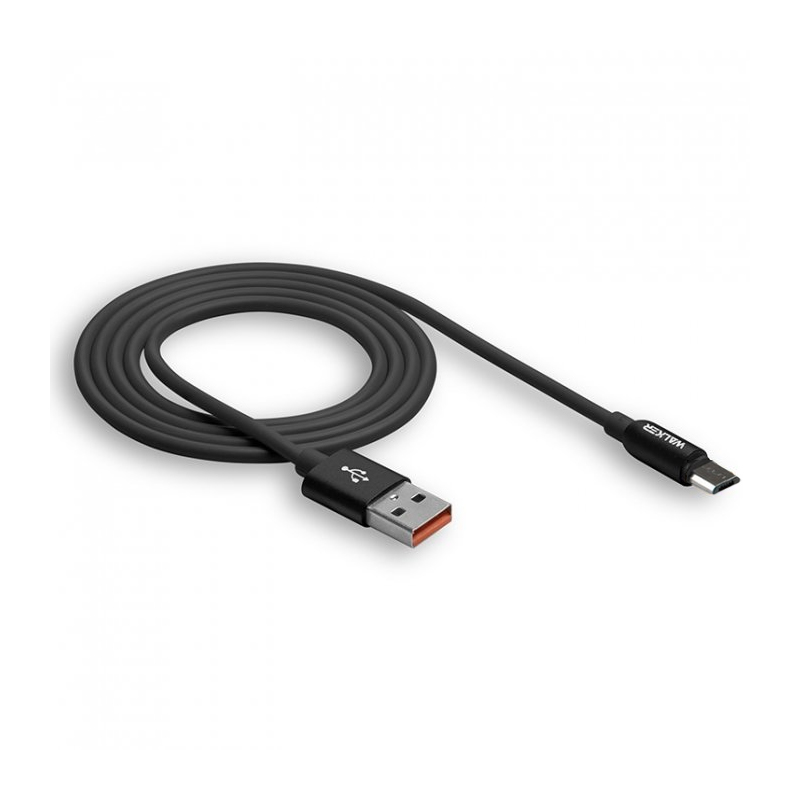 USB кабель Walker C725 microUSB black