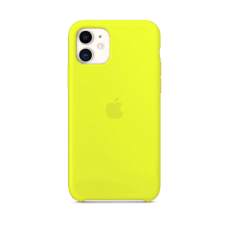Накладка Original Silicone Case iPhone 11 flash