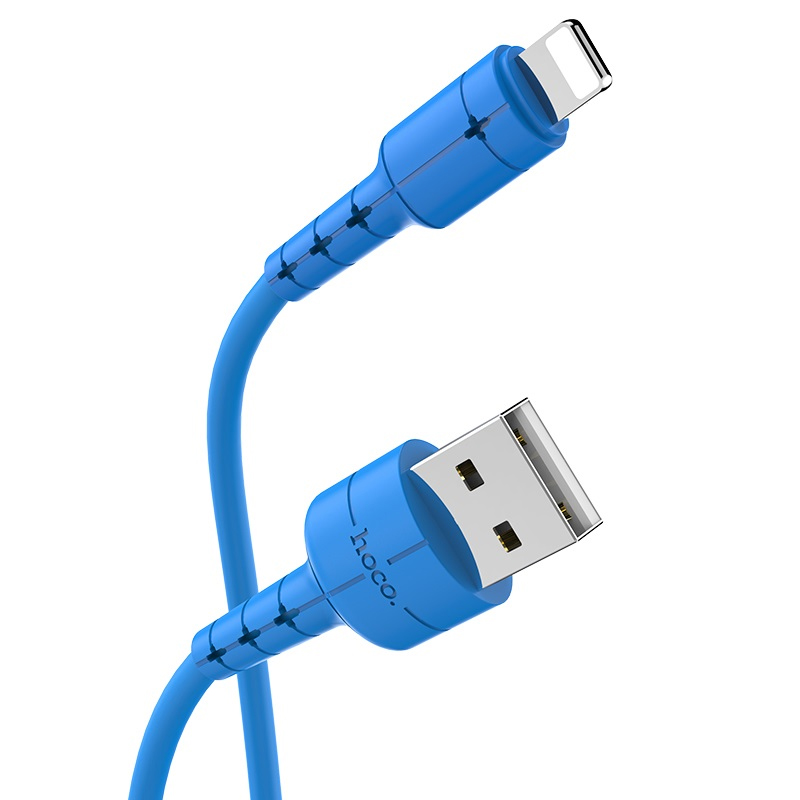 USB кабель Hoco X30 Star Lightning blue