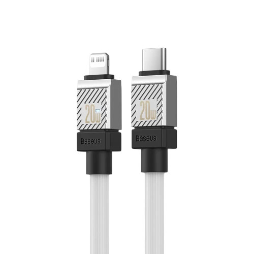 USB кабель Baseus Type-C to Lightning CAKW000102 white 2m USB кабель Baseus Type-C to Lightning CAKW000102 white 2m
