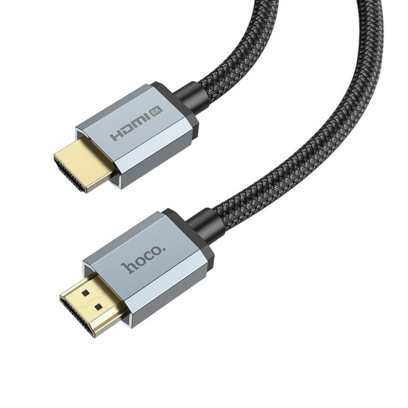 Кабель HOCO US03 HDMI на HDMI 2 метри, 4K black