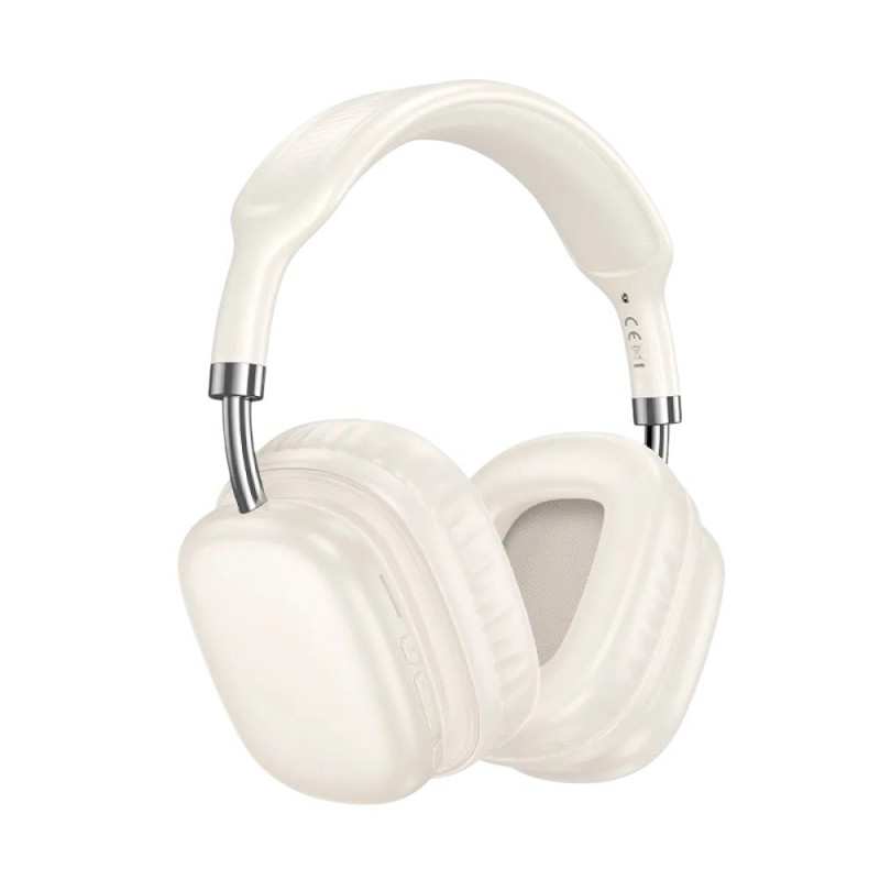 Навушники накладні Hoco W52 Wonderful milky white