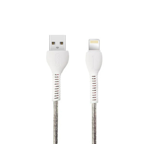 USB кабель XO NB106 Lightning silver USB кабель XO NB106 Lightning silver