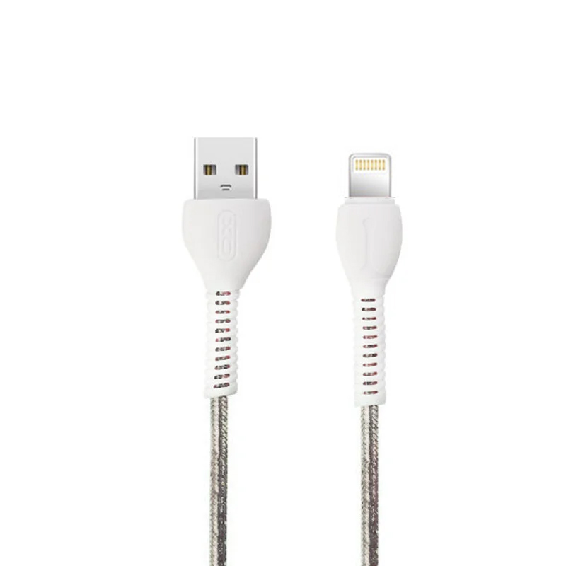 USB кабель XO NB106 Lightning silver