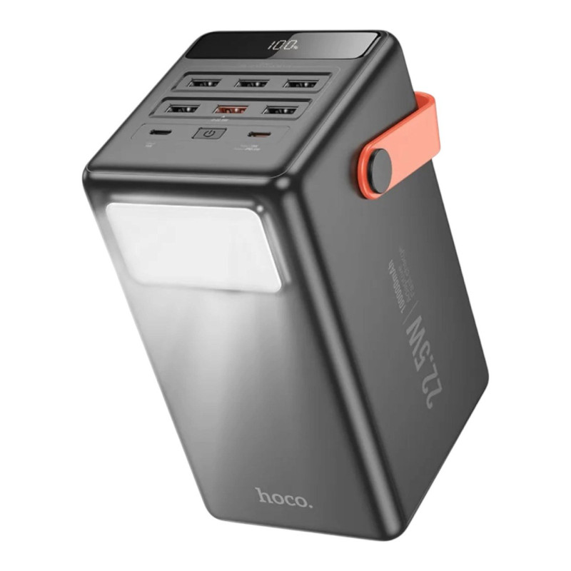 Зовнішній акумулятор Hoco J142 100000 mAh 22.5W black